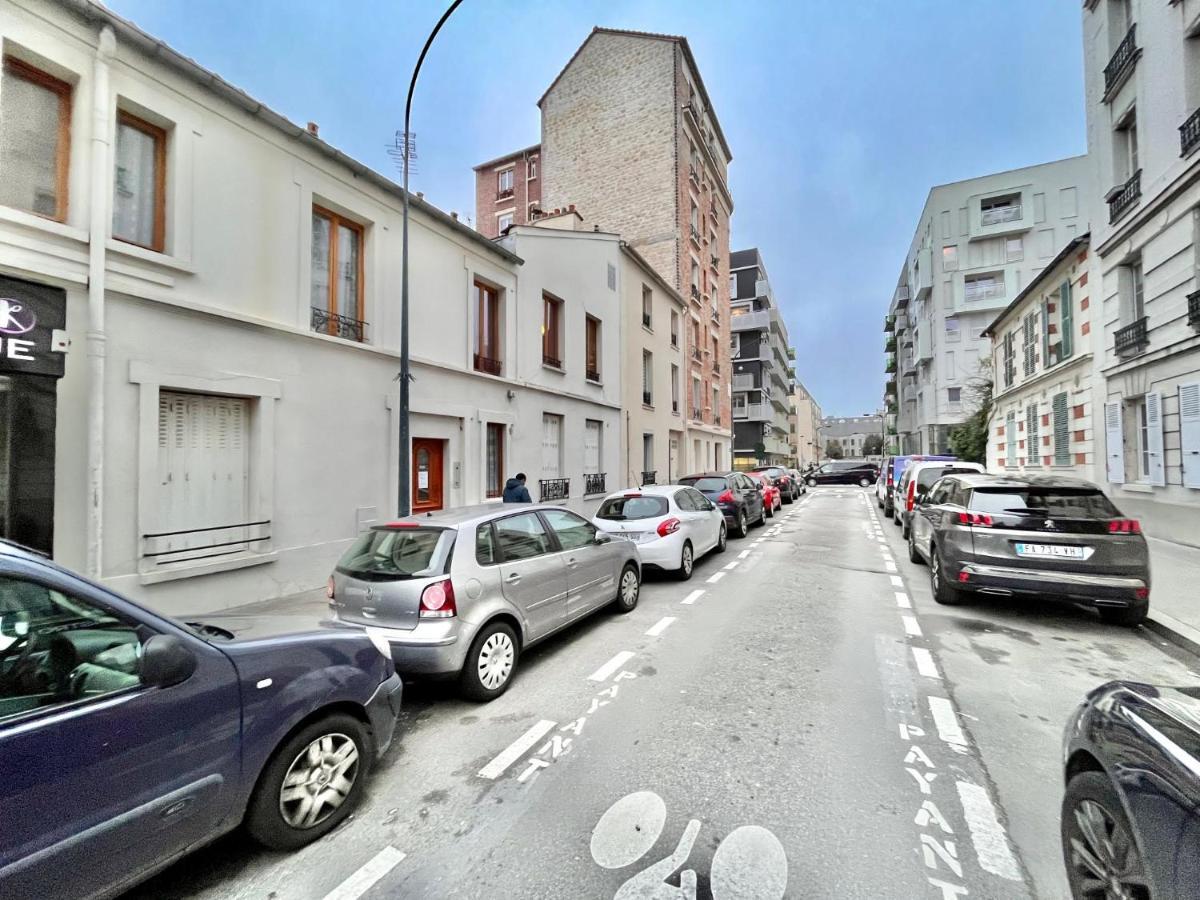 Studio Aux Portes De Paris - Acces Direct Stade De France Clichy Kültér fotó